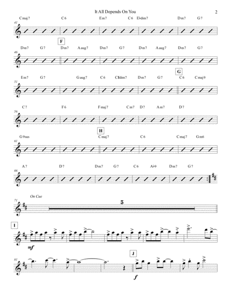 It All Depends On You Flute 1 Page 2