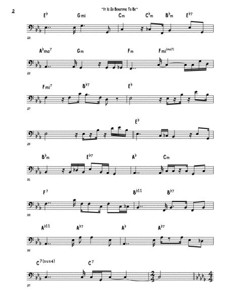 It Is So Beautiful To Be Bass Guitar Page 2