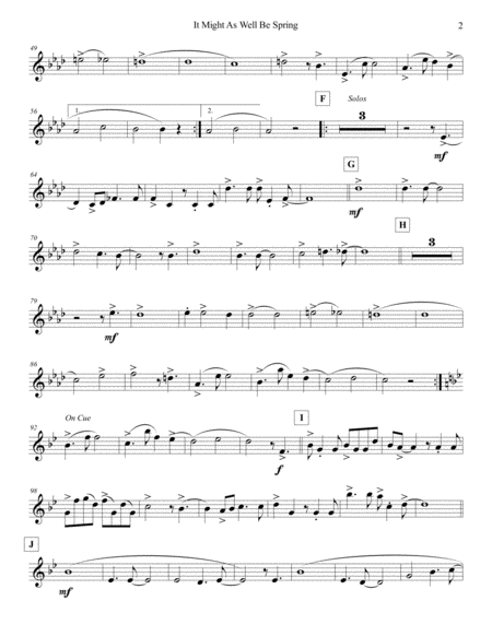 It Might As Well Be Spring Flute 4 Page 2