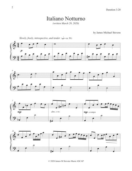 Italiano Notterno Piano Solo Page 2