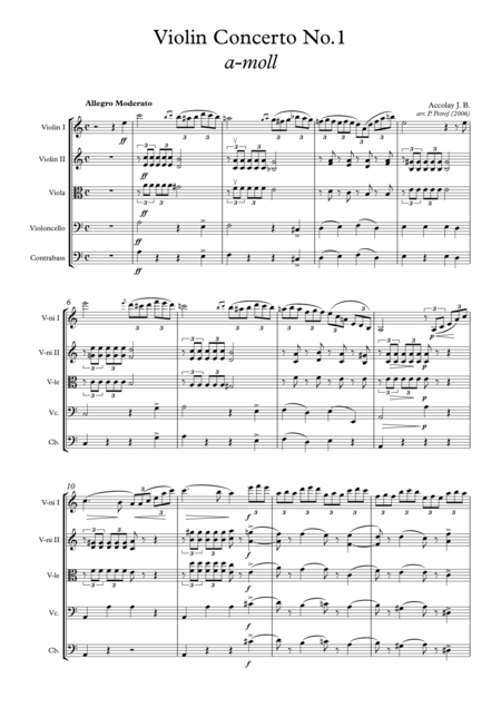 J B Accolay Violin Concerto No 1 A Moll Page 2