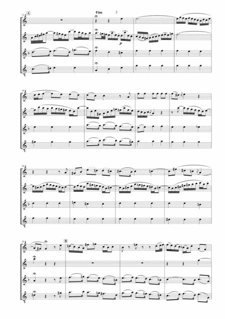 J Bach Aus Liebe From St Matthew Passion Bwv 244 Flute Quartet Picc Fl A Fl Bass Fl Page 2