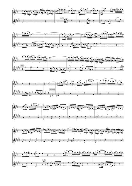 J Bach Recit And Aria From The Easter Oratorio Bwv 249 Duet For Flute And Clarinet Page 2