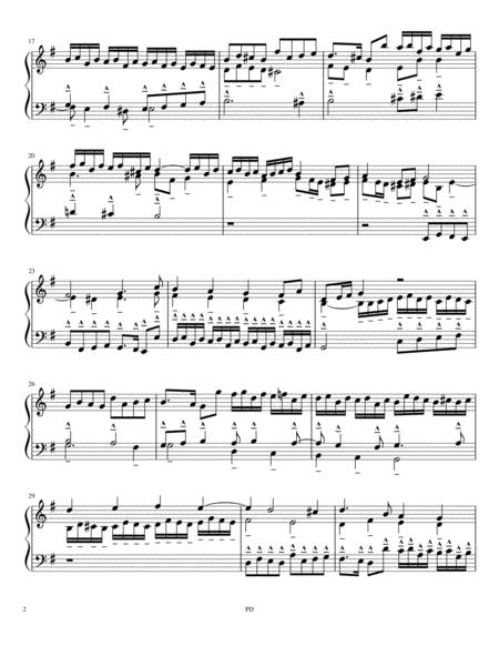 J Pachelbel Fugue In E Minor Page 2