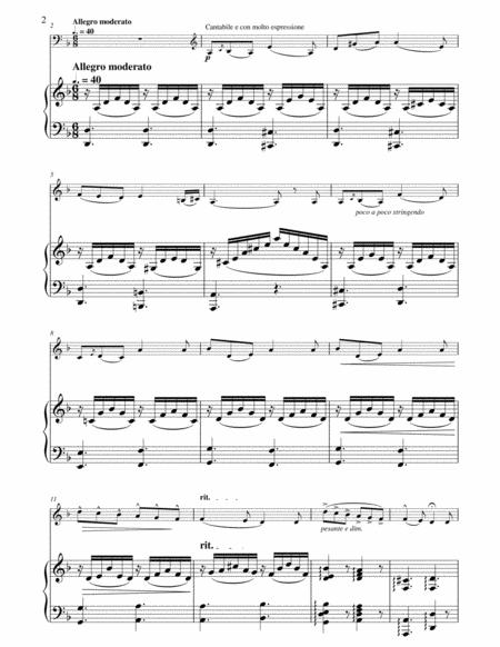 J Strauss Romance For Cello And Harp Duet Op 243 Arranged By Amir Awad Page 2
