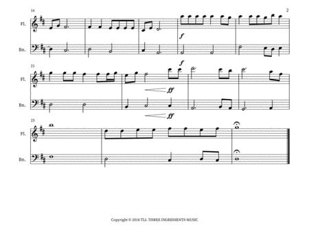 Jana Gana Mana India National Anthem Flute And Bassoon Duet Page 2