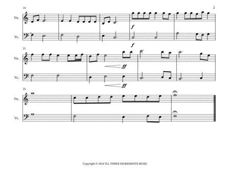 Jana Gana Mana India National Anthem Violin And Cello Duet Page 2