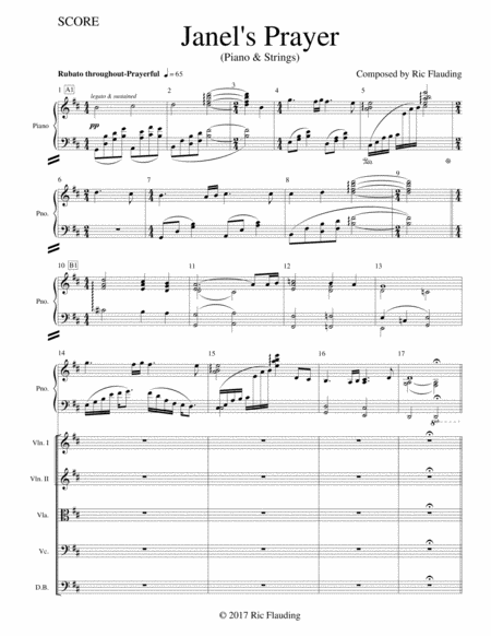 Janels Prayer Piano Strings Page 2