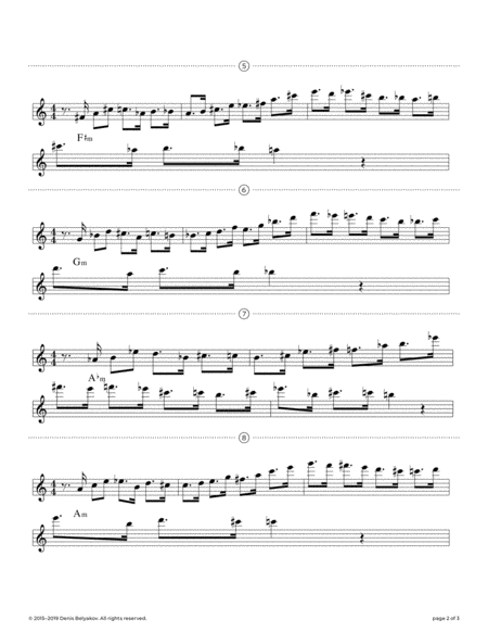Jazz Lick 15 For Playing Fast Page 2