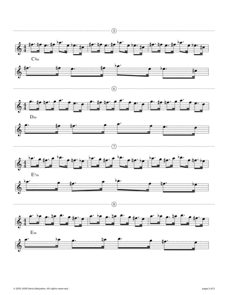 Jazz Lick 24 For Playing Fast Page 2