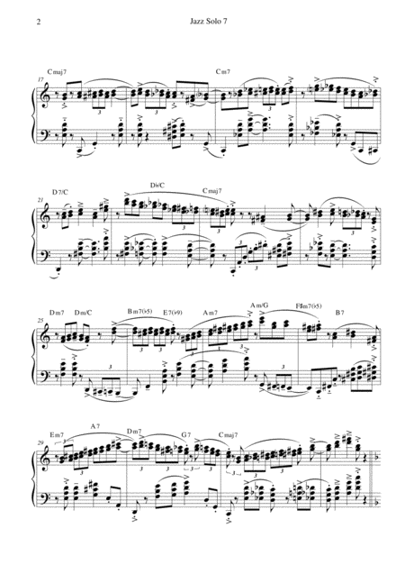 Jazz Solo 7 Page 2