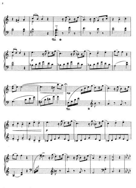Jean Sibelius Op 40 No 4 Menuetto Complete Version Page 2