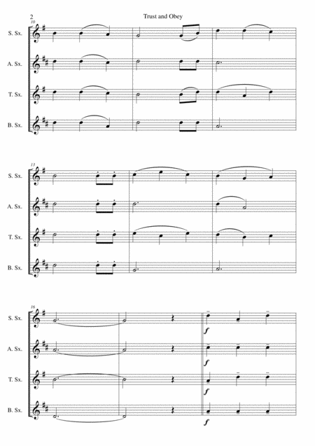 Jerusalem For Clarinet Choir Page 2