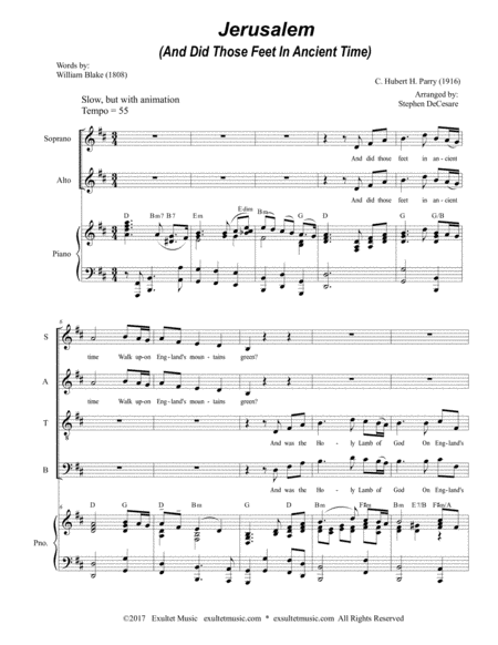 Jerusalem Satb Page 2