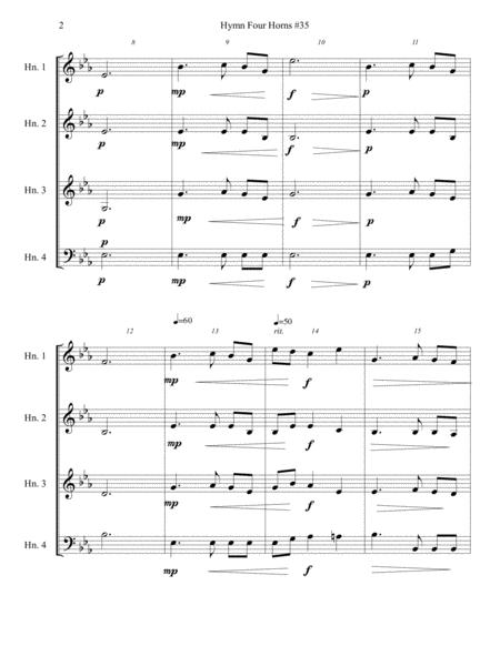 Jesus Paid It All For Horn Quartet 35 Page 2