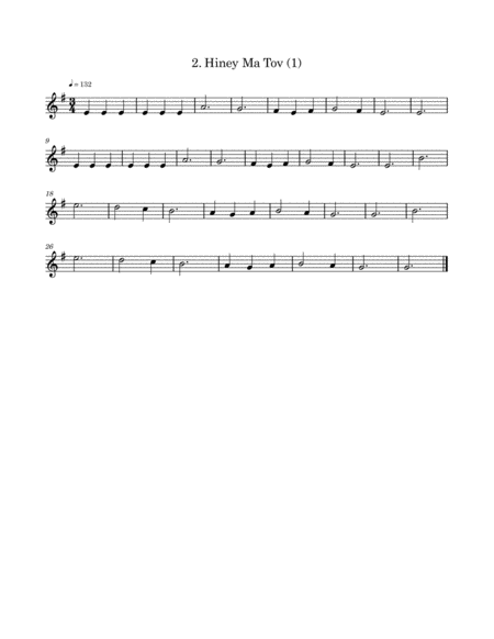 Jewish Music For Beginning Violin Page 2