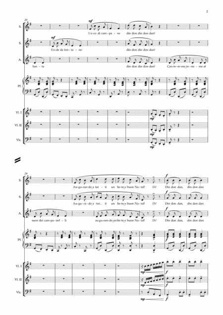 Jingle Bells Choral Version Page 2