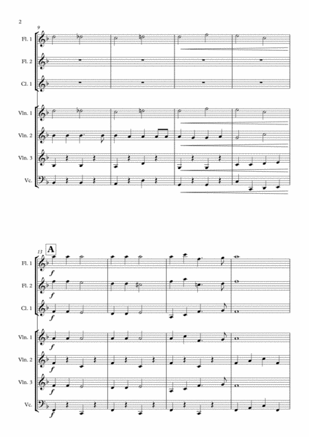 Jingle Bells Easy Orchestra Page 2