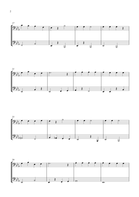 Jingle Bells For Euphonium Bass Tuba Duet Suitable For Grades 3 6 Page 2