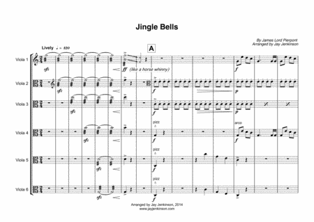 Jingle Bells For Six Violas Page 2
