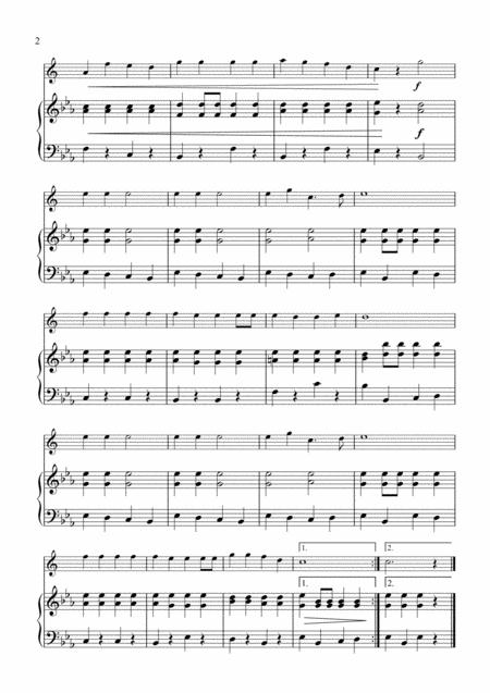 Jingle Bells For Solo Alto Saxophone And Piano Page 2