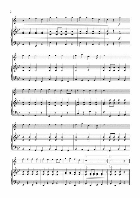 Jingle Bells For Solo Tenor Saxophone And Piano Page 2