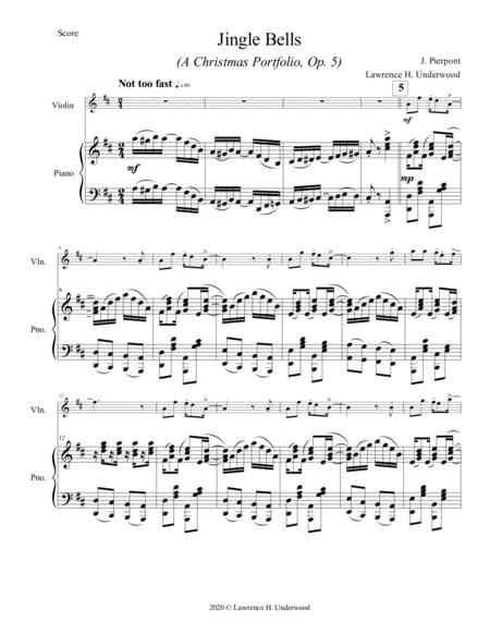 Jingle Bells For Solo Violin Page 2