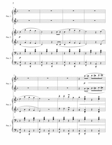 Jingle Bells For Three Pianos Page 2