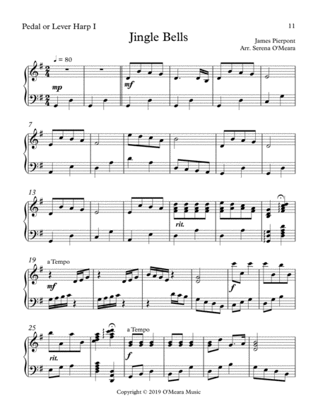 Jingle Bells Harp I Page 2