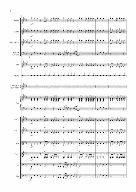 Jingle Bells Jazzy Style For Flexible School Ensemble Orchestra Page 2