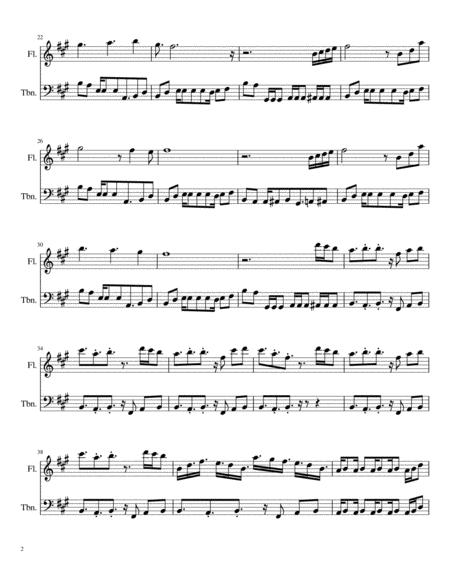 Jojo Bizarre Adventure Giorno Theme Trombone Page 2