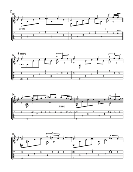 Josquin Bicinium 1 For Flute Bass Flute Page 2