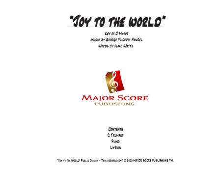 Joy To The World C Trumpet Piano D Major Page 2