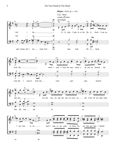 Joy To The World For Woodwind Quartet And Piano Page 2