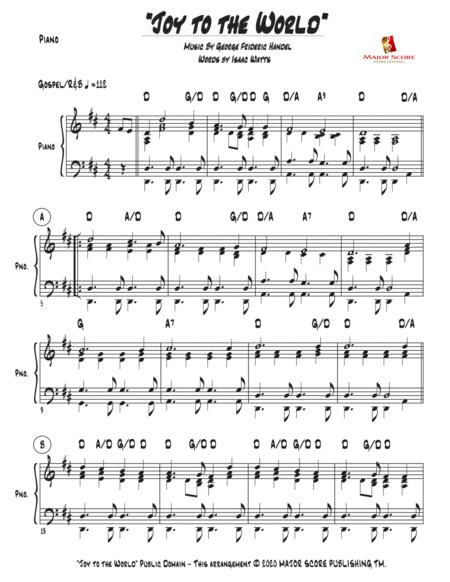 Joy To The World Solo Piano D Major Page 2