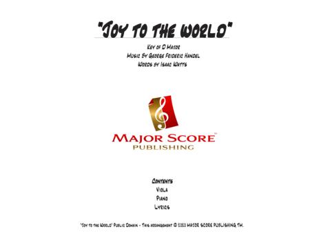 Joy To The World Viola Piano D Major Page 2