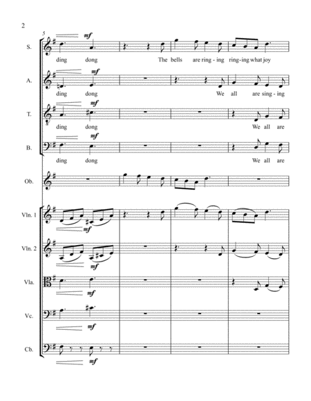 Joy With Oboe And Strings Page 2