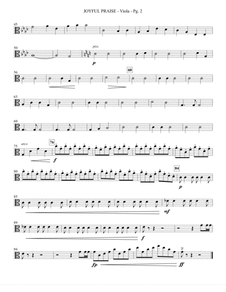 Joyful Praise Viola Page 2