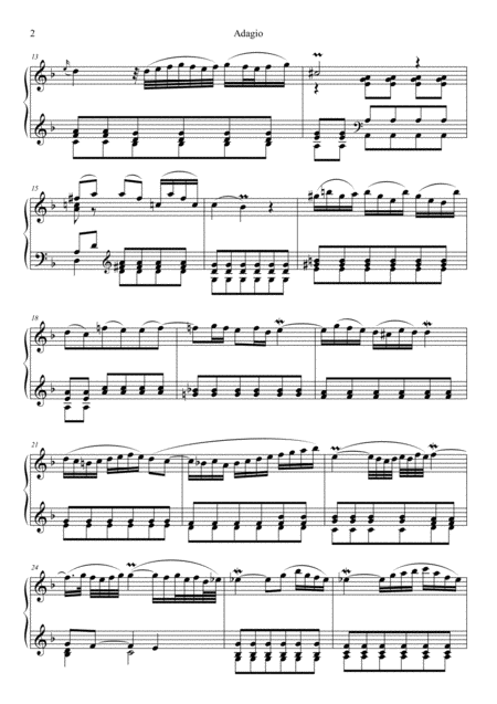 Js Bach Adagio Bwv 974 Page 2