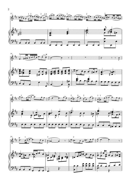 Js Bach Aria From St Matthews Passions For Violin And Piano Page 2