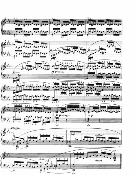 Js Bach Prelude And Fugue No 2 Well Tempered Clavier Book 1 Original Version Page 2