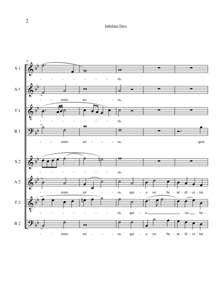 Jubilate Deo Page 2