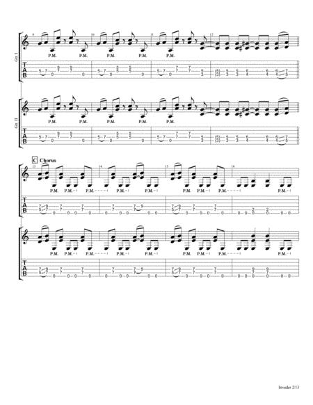 Judas Priest Invader Guitar Tab Page 2