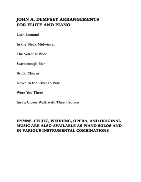 Just A Closer Walk With Thee Solace Flute And Piano Page 2