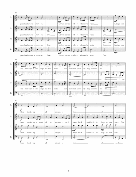 Just Be Satb A Cappella Page 2