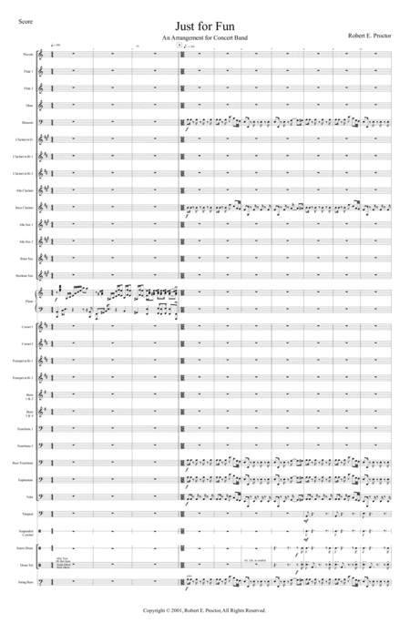 Just For Fun For Concert Band Page 2