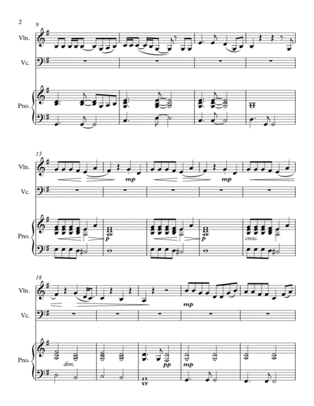 Just Give Me A Reason Piano Trio Page 2
