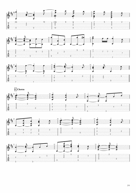 Just Like A Woman For Solo Fingerstyle Guitar Page 2