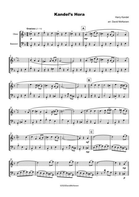 Kandel Hora Klezmer Tune For Oboe And Bassoon Duet Page 2