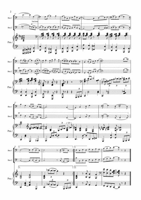 Kansas City Kitty 2 Bassoons Bassoon Duo Page 2